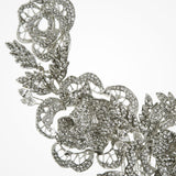Fantasia crystal floral hair comb - Liberty in Love