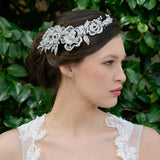 Fantasia crystal floral hair comb - Liberty in Love