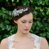 Fantasia crystal floral hair comb - Liberty in Love