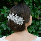 Fantasia crystal floral hair comb - Liberty in Love