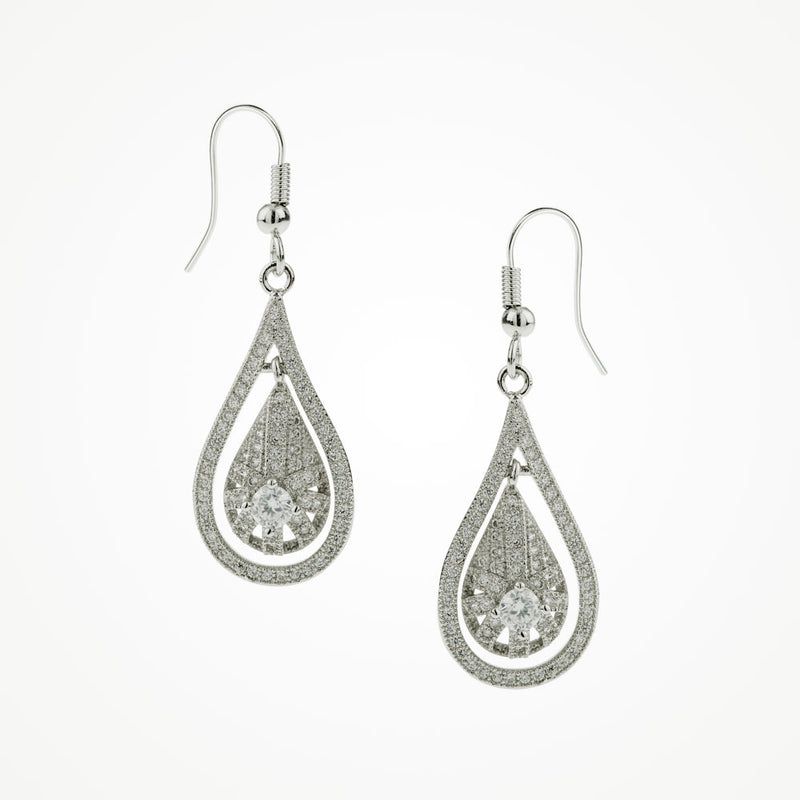 Fifth Avenue crystal teardrop earrings - Liberty in Love