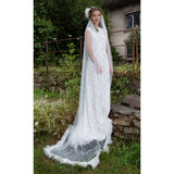 Flamenco feather embellished veil - Liberty in Love