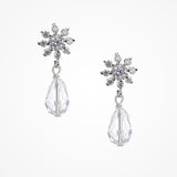 Fleur crystal drop earrings - Liberty in Love