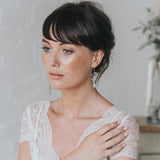 Flora pearl and crystal earrings - Liberty in Love