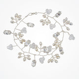 Flora pearl and crystal bridal cuff - Liberty in Love