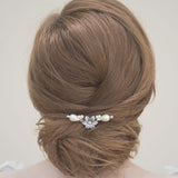 Edie floral teardrop pearl hair pin - Liberty in Love