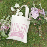 Flower girl tote bag (rose) - Liberty in Love