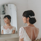 Flute draped jewels headpiece - Liberty in Love