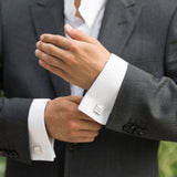 Forbes mother of pearl cufflinks - Liberty in Love