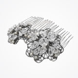 Forever crystal filigree bridal hair comb (large) - Liberty in Love