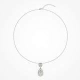 Forsythe crystal teardrop pendant necklace - Liberty in Love