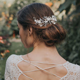 French blossom enamelled blossom hair clip - Liberty in Love