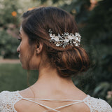 French blossom enamelled blossom hair clip - Liberty in Love