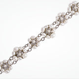 Galina pearl and diamante vintage bracelet - Liberty in Love