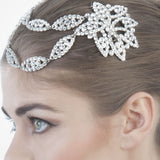 Swarovski crystal garland bridal headpiece - Liberty in Love