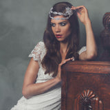 Swarovski crystal garland bridal headpiece - Liberty in Love