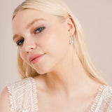 Gia crystal drop earrings - Liberty in Love
