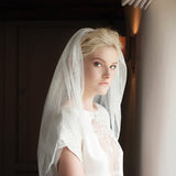 Gisela vintage floral tulle veil - Liberty in Love