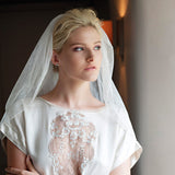 Gisela vintage floral tulle veil - Liberty in Love
