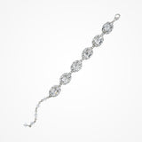 Glisten clustered crystals bracelet - Liberty in Love