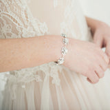 Glisten clustered crystals bracelet - Liberty in Love