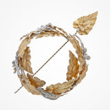Gloria golden leaves bunwrap - Liberty in Love