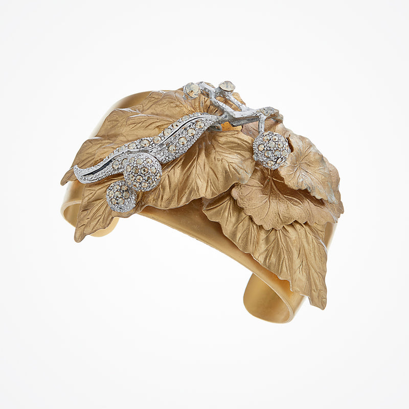 Gloria golden leaves cuff - Liberty in Love