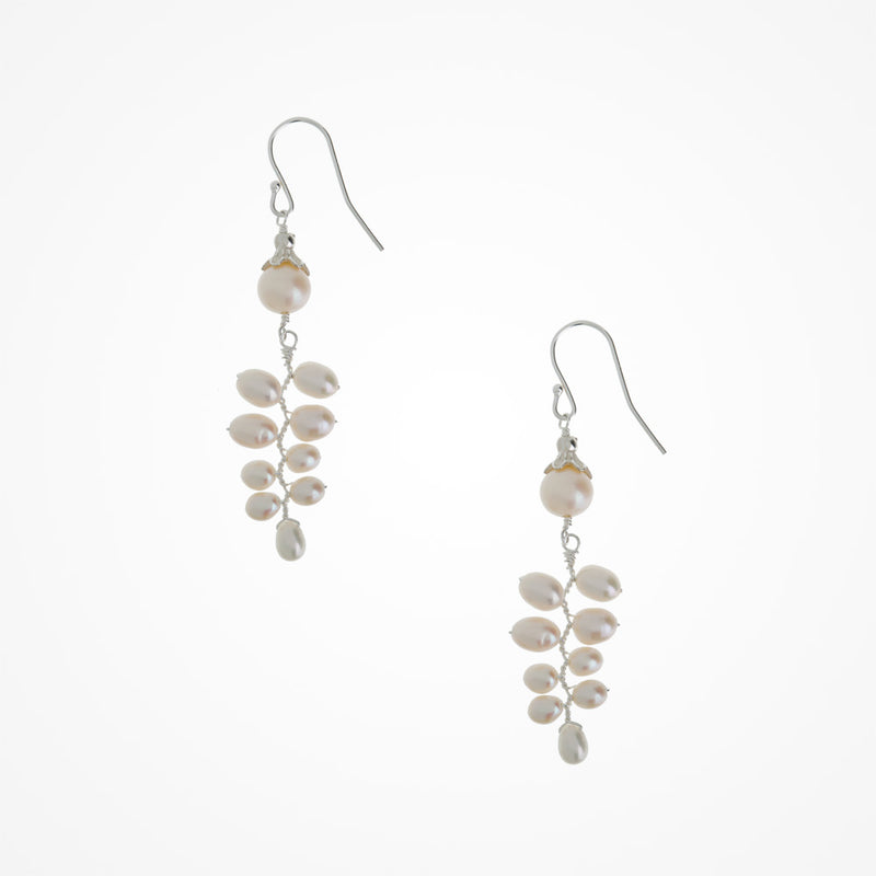 Goddess pearl earrings - Liberty in Love