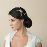 Gold pearl spray comb - Liberty in Love