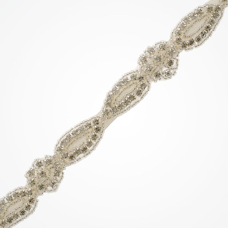 Grace diamante and beaded bridal belt - Liberty in Love