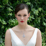 Grand central crystal teardrop pendant - Liberty in Love