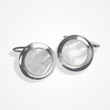 Grosvenor mother of pearl cufflinks - Liberty in Love