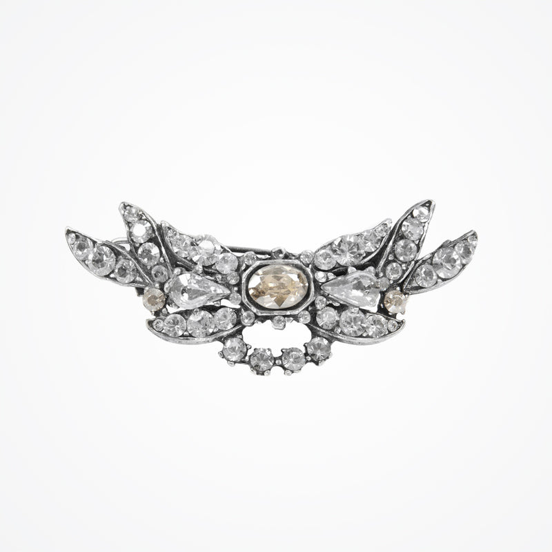 Symmetrical floral bow hair clip (HA324) - Liberty in Love