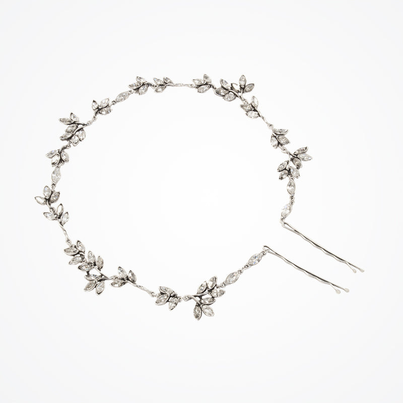Madeline crystal bridal headdress (HA331) - Liberty in Love