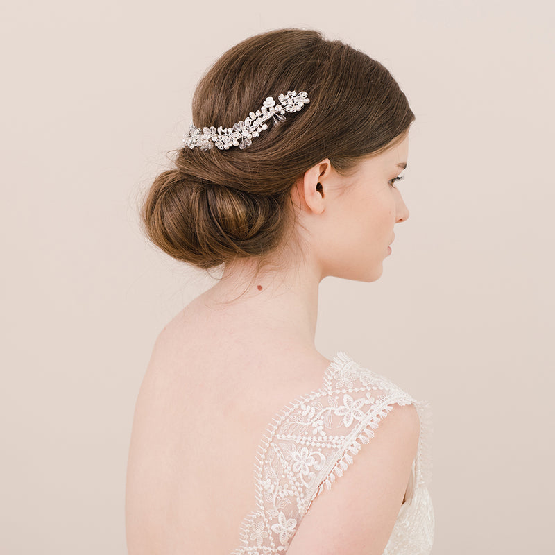 Hadley ivory blossom hair vine - Liberty in Love