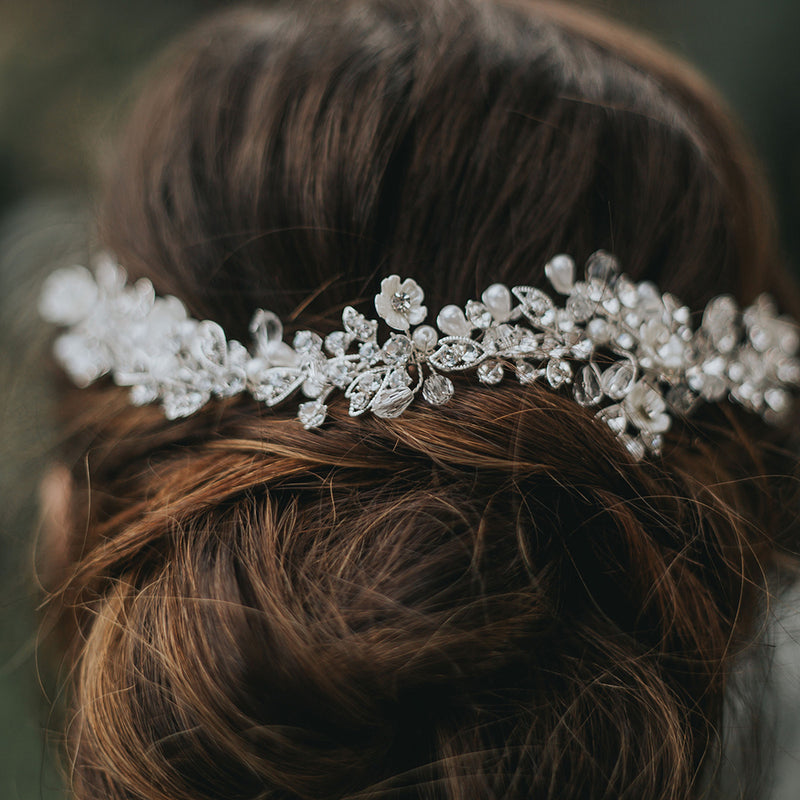 Hadley ivory blossom hair vine - Liberty in Love