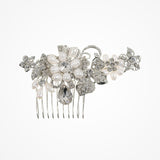 Harmony pearl and crystal blossom hair comb - Liberty in Love