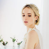 Haruko floral 24k gold headpiece - Liberty in Love
