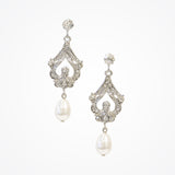 Hayworth pearl drop earrings - Liberty in Love