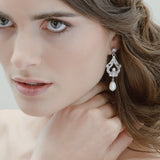 Hayworth pearl drop earrings - Liberty in Love