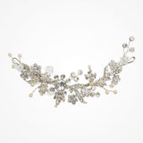 Hazel crystal and pearl embellished hair vine - Liberty in Love