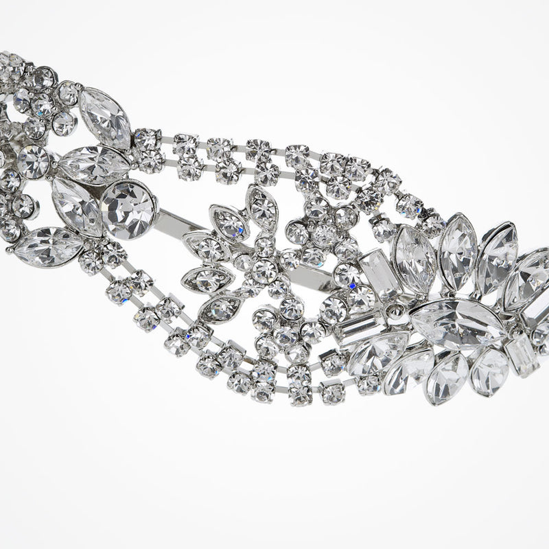 Henrietta draping crystals headpiece - Liberty in Love