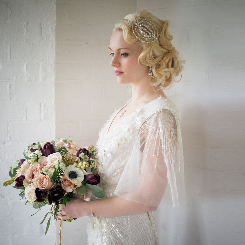 Henrietta diamante deco headband - Liberty in Love