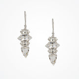 Hepburn diamante drop earrings - Liberty in Love
