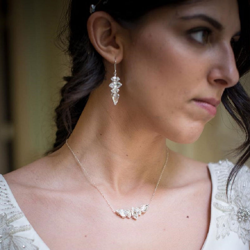 Hepburn diamante bridal necklace - Liberty in Love