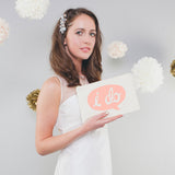 'I do' wedding pouch (pink) - Liberty in Love