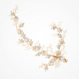 Ibiza crystallised gold floral headpiece - Liberty in Love