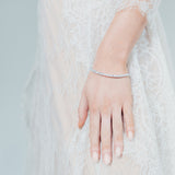 Illusion cubic zirconia bracelet - Liberty in Love