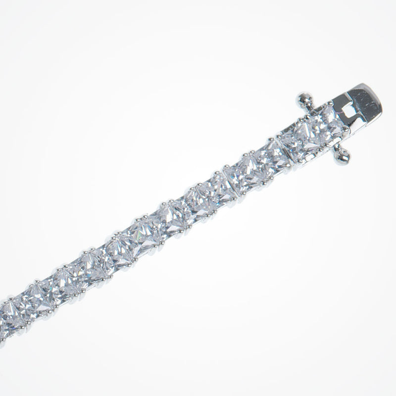 Illusion cubic zirconia bracelet - Liberty in Love