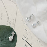Imperial two-piece bridal jewellery set (pendant) - Liberty in Love